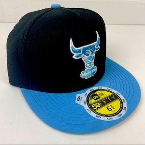 New Era HWC Chicago Bulls Fitted Hat Windy City Size 6 5/8